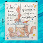 Ducks & Squirrels Swedish Dishcloth – Funny Chaos Humor