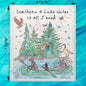Sunshine & Water Swedish Dishcloth – Custom Lake Quote Decor