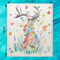 Jackalope Swedish Dishcloth – Whimsical Mountain Decor