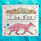 Mountain Fox Swedish Dishcloth – Rustic Wildlife Decor