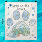 Stars Dogs Camping Swedish Dishcloth – Under the Sky Decor