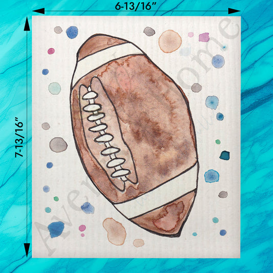 Football Sunday Swedish Dishcloth – Game Day Decor