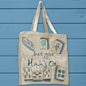 Mahjong Funny Organic Cotton Tote Bag – Game Night Gift