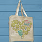 Pickleball Valentine Organic Cotton Tote Bag – Sporty Heart Gift
