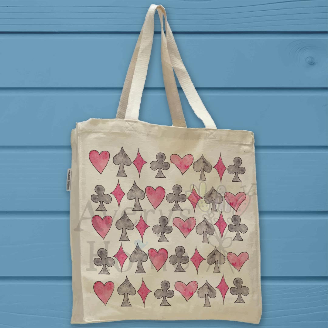 Funny Bridge Game Organic Cotton Tote Bag – Humor Gift