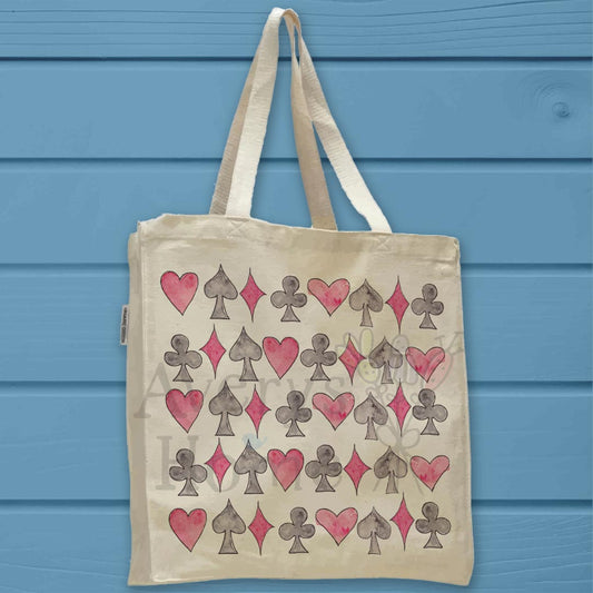 Funny Bridge Game Organic Cotton Tote Bag – Humor Gift