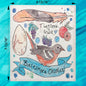 Baltimore Oriole Bird Facts Swedish Dishcloth – Garden Gift