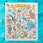 Hawaii State Map Swedish Dishcloth – Aloha Kitchen Style