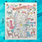 Mississippi Map Swedish Dishcloth – Southern Coast & Charm
