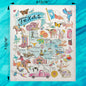 Texas Map Swedish Dishcloth – Boots, BBQ & Big Sky