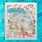 Wyoming Map Swedish Dishcloth – Rodeo & Range