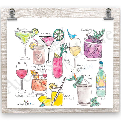 Favorite Cocktails 20 oz Tumbler