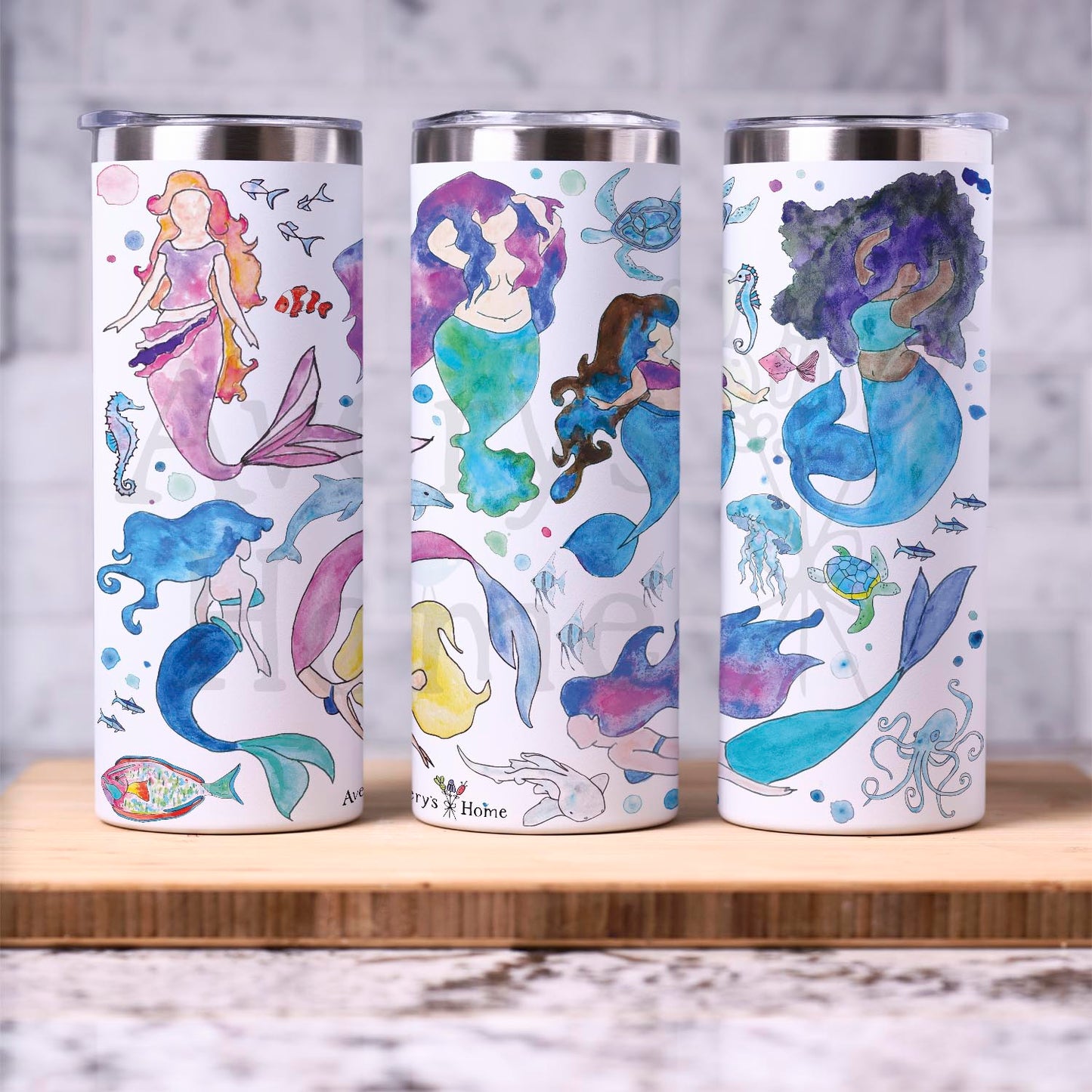 Mermaids 20 oz Tumbler