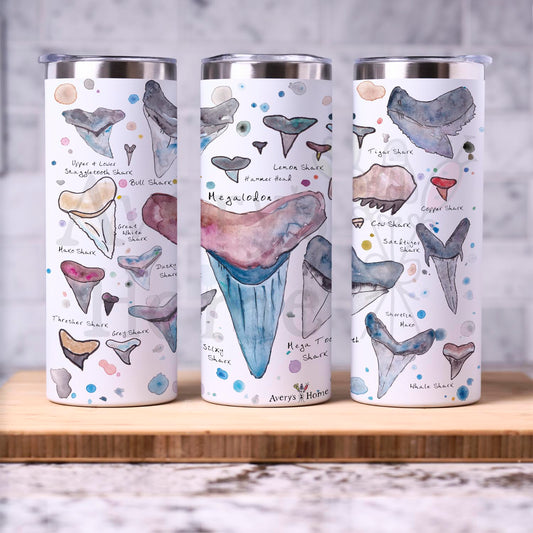 Shark Tooth Collector 20 oz Tumbler