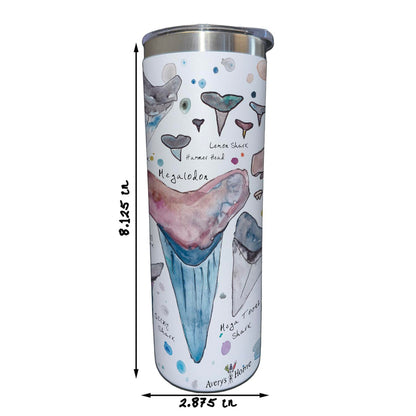 Shark Tooth Collector 20 oz Tumbler