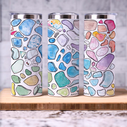 Sea Glass Collector 20 oz Tumbler