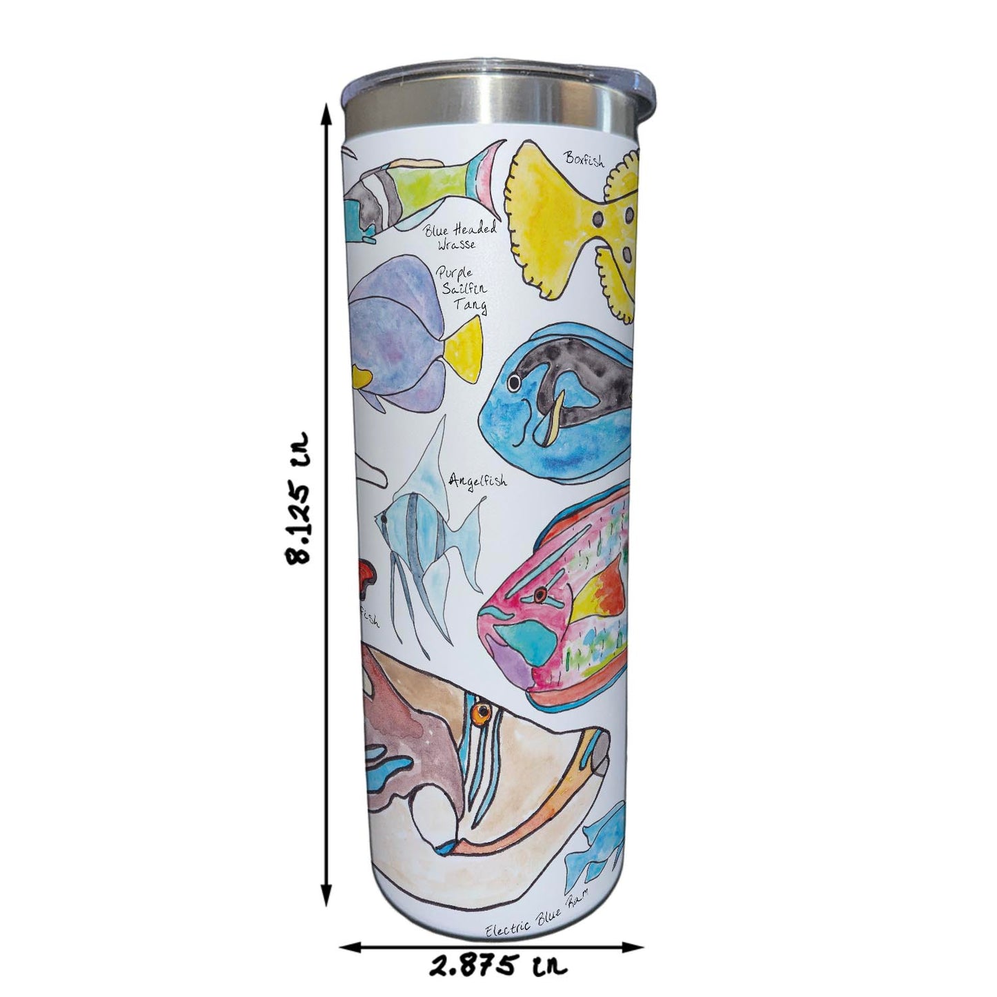 Tropical Fish 20 oz Tumbler