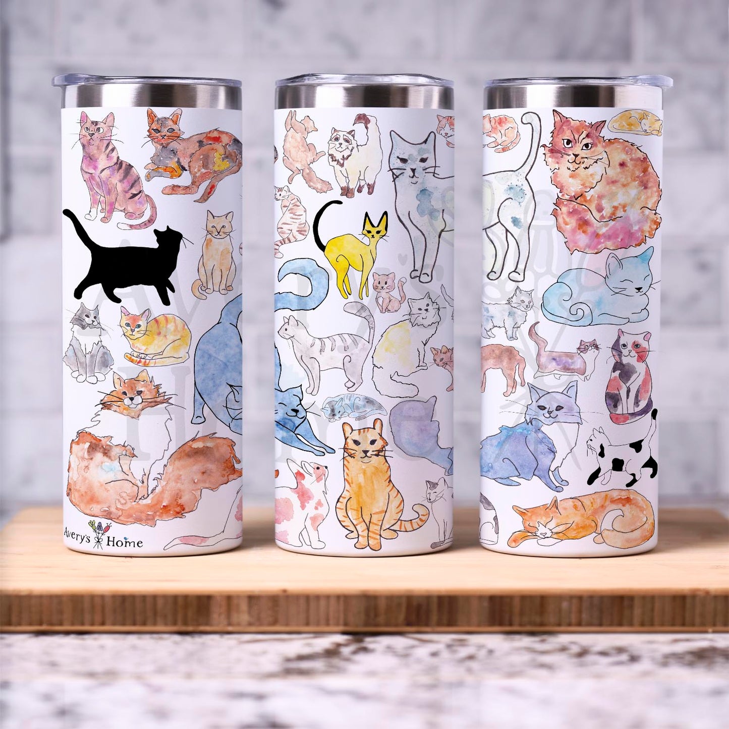 Adorable Cats 20 oz Tumbler