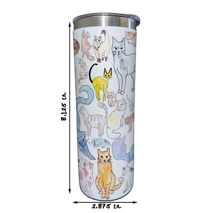 Adorable Cats 20 oz Tumbler