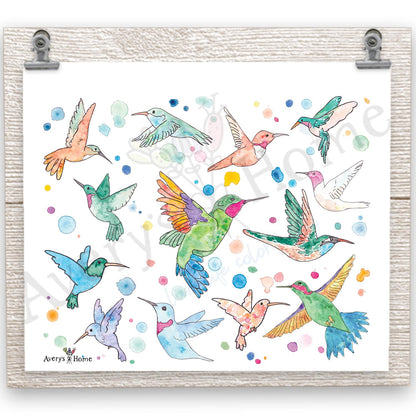 Hummingbirds of North America 20 oz Tumbler