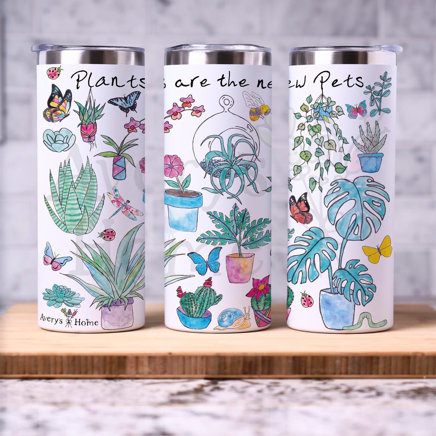Plants Are the New Pets 20 oz Tumbler