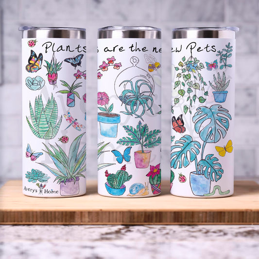 Plants Are the New Pets 20 oz Tumbler