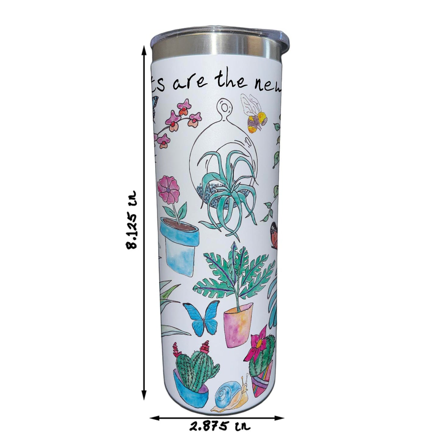 Plants Are the New Pets 20 oz Tumbler