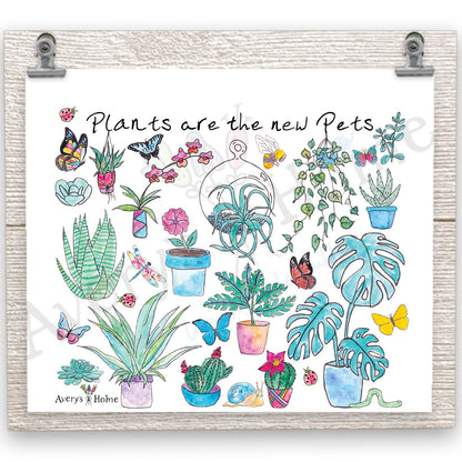 Plants Are the New Pets 20 oz Tumbler