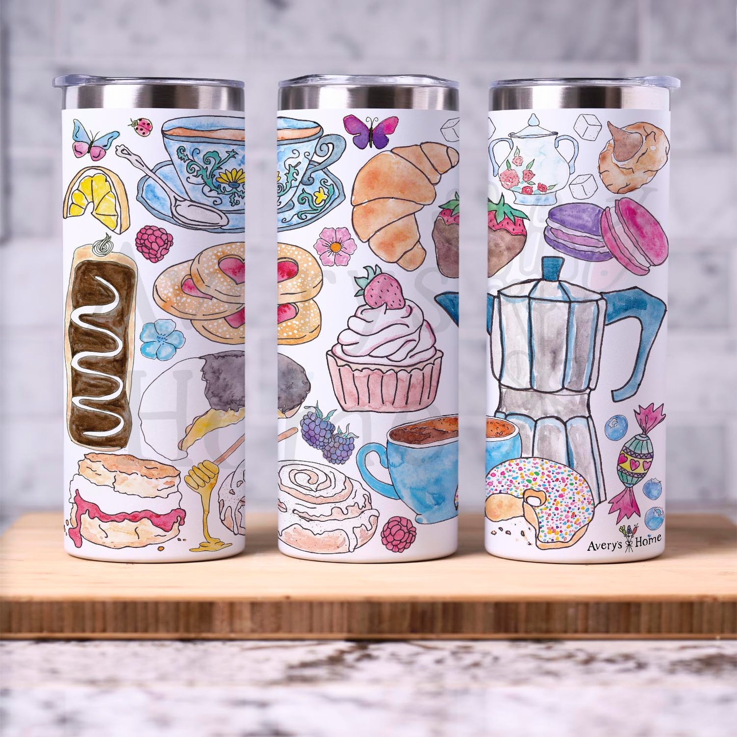 Coffee, Tea & Sweets 20 oz Tumbler