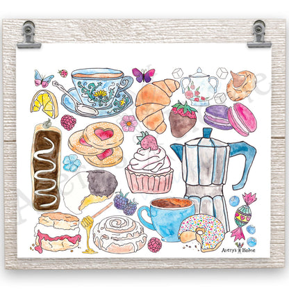 Coffee, Tea & Sweets 20 oz Tumbler