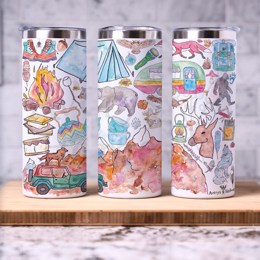 Mountains & Camping 20 oz Tumbler