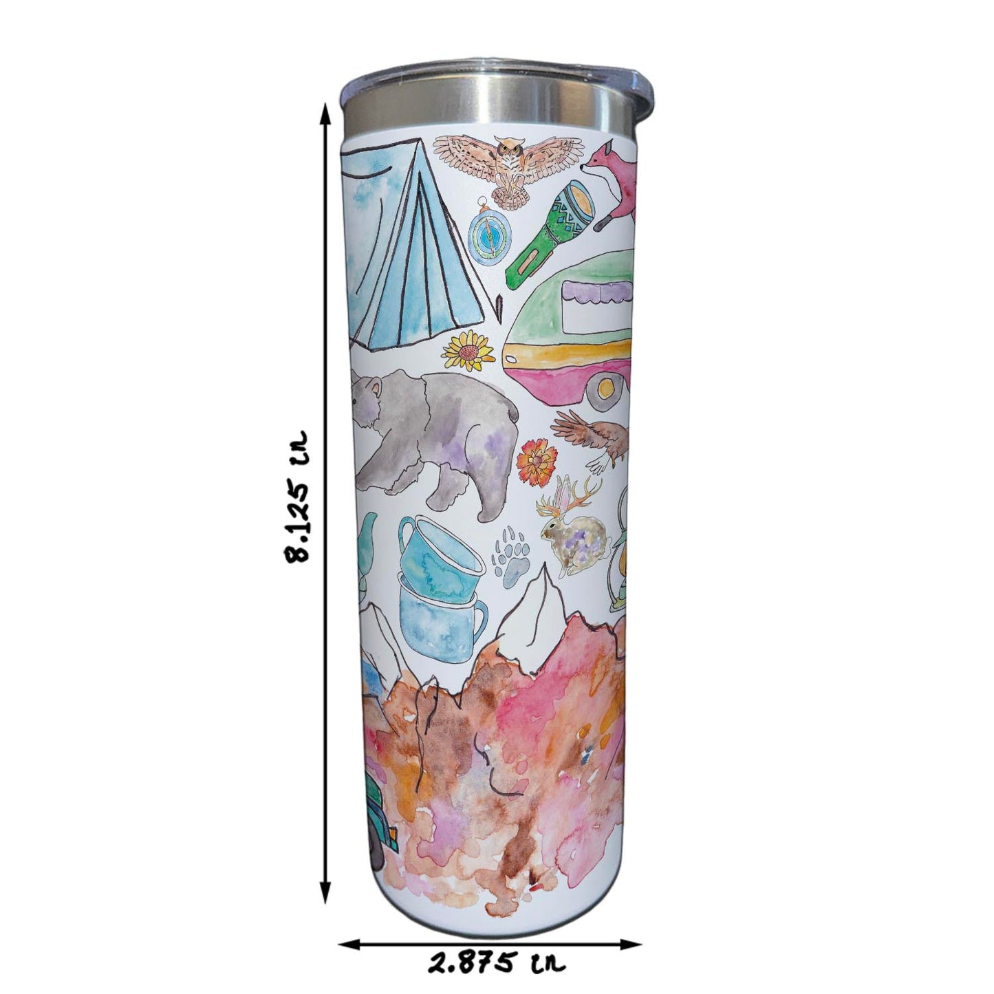 Mountains & Camping 20 oz Tumbler