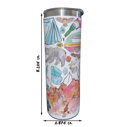 Mountains & Camping 20 oz Tumbler