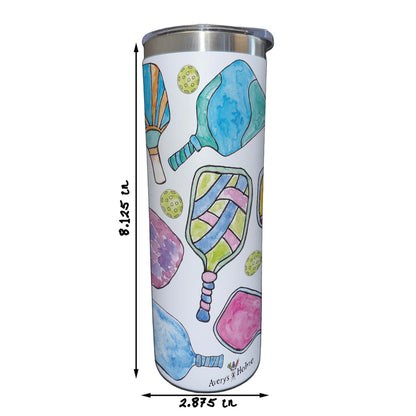 Pickleball Paddles 20 oz Tumbler