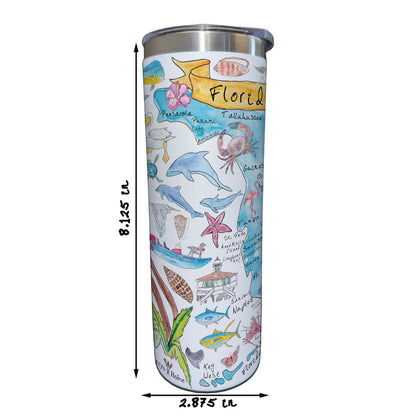Florida Map 20 oz Tumbler