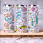 New York Map  20 oz Tumbler