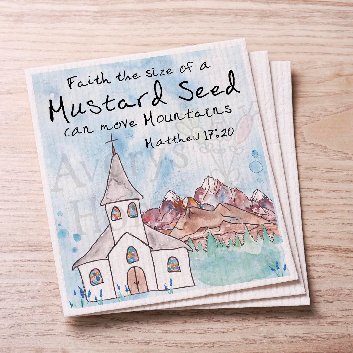 Mustard Seed Swedish Cloth