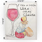 Wine With My Cheese Swedish Cloth