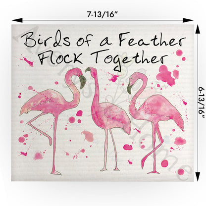Birds of a Feather Swedish Cloth