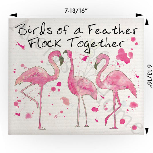 Birds of a Feather Swedish Cloth