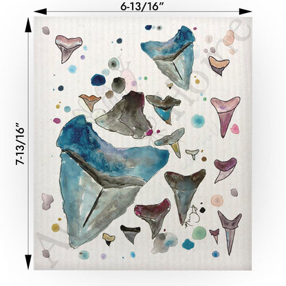 Shark Teeth Swedish Cloth
