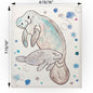 Manatee Mom & Baby Swedish Cloth