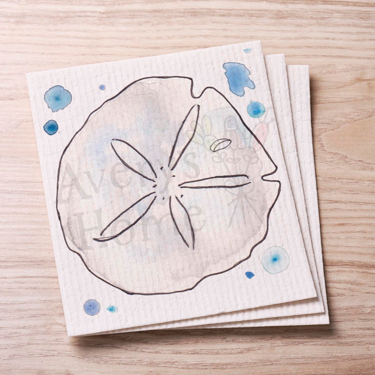 Sand Dollar Swedish Cloth