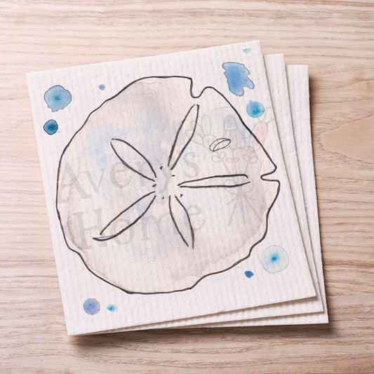 Sand Dollar Swedish Cloth