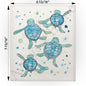 Baby Sea Turtles Walking Swedish Cloth