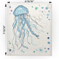 Blue Jellyfish Swedish Cloth