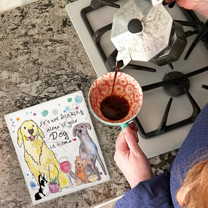 Drinking with Your Dog Swedish Cloth