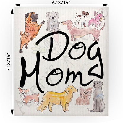 Dog Mom Swedish Cloth