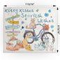 Kitty Kisses & Starfish Wishes Swedish Cloth