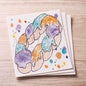 Mardi Gras King Cake Swedish Cloth